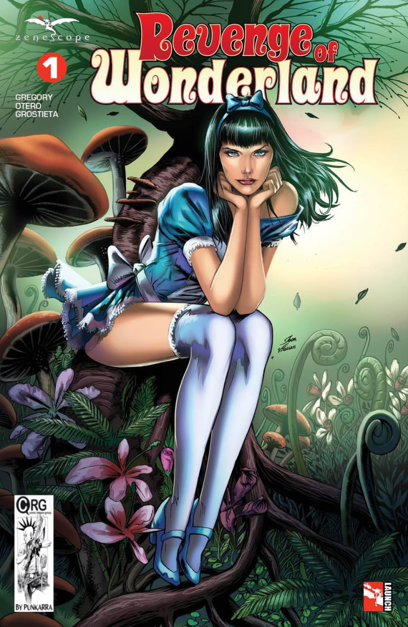 Portada ampliada de Revenge of Wonderland