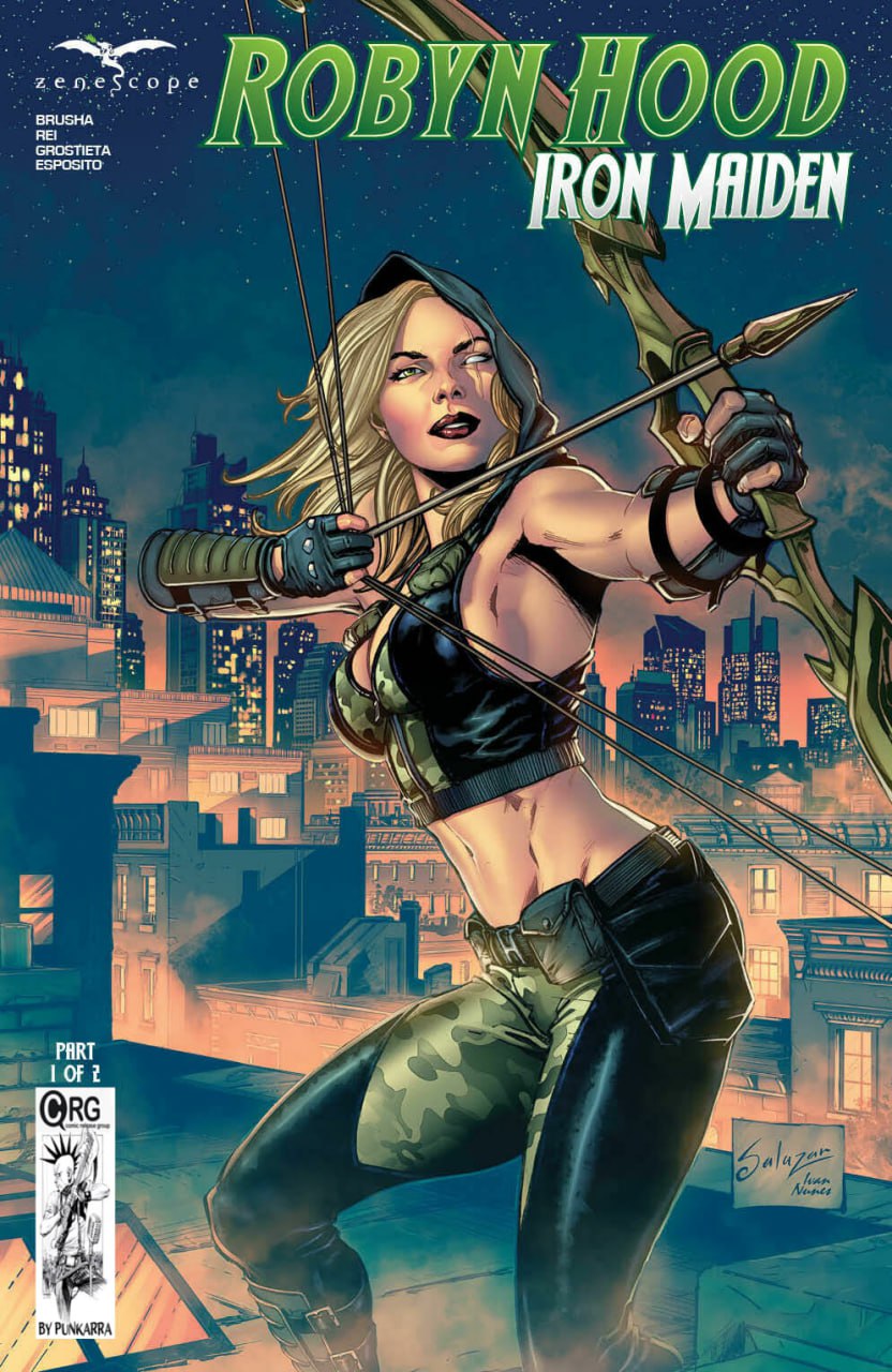 Portada ampliada de ROBYN HOOD IRON MAIDEN