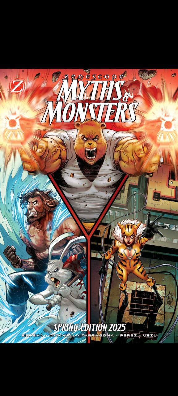 Portada ampliada de Myth's Monsters