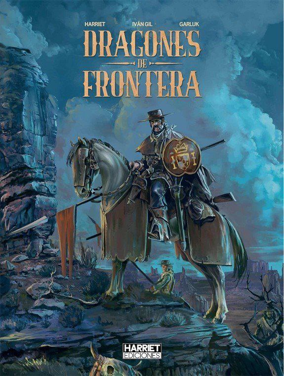 Portada ampliada de Dragones de Frontera
