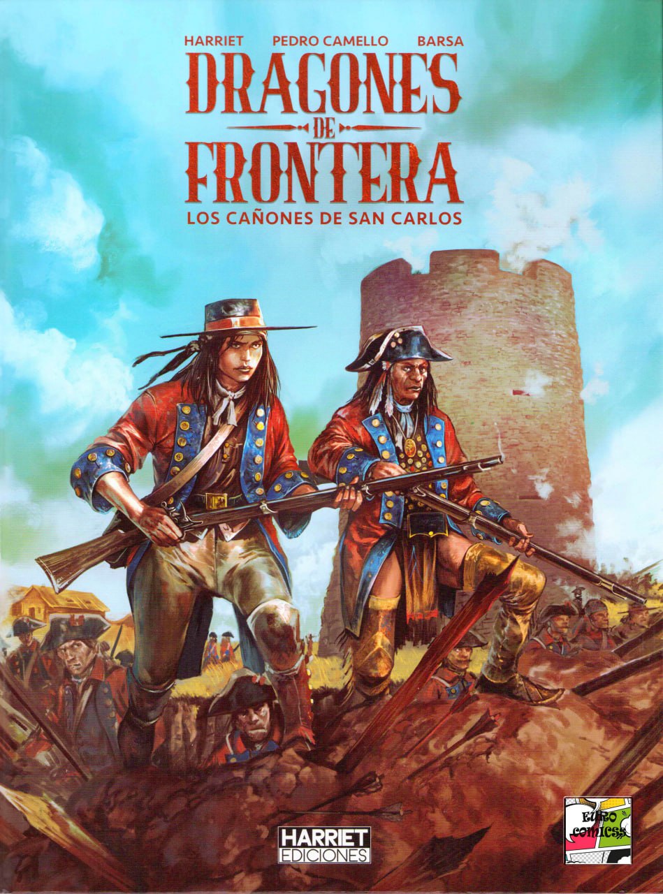 Portada ampliada de DRAGONES DE FRONTERA