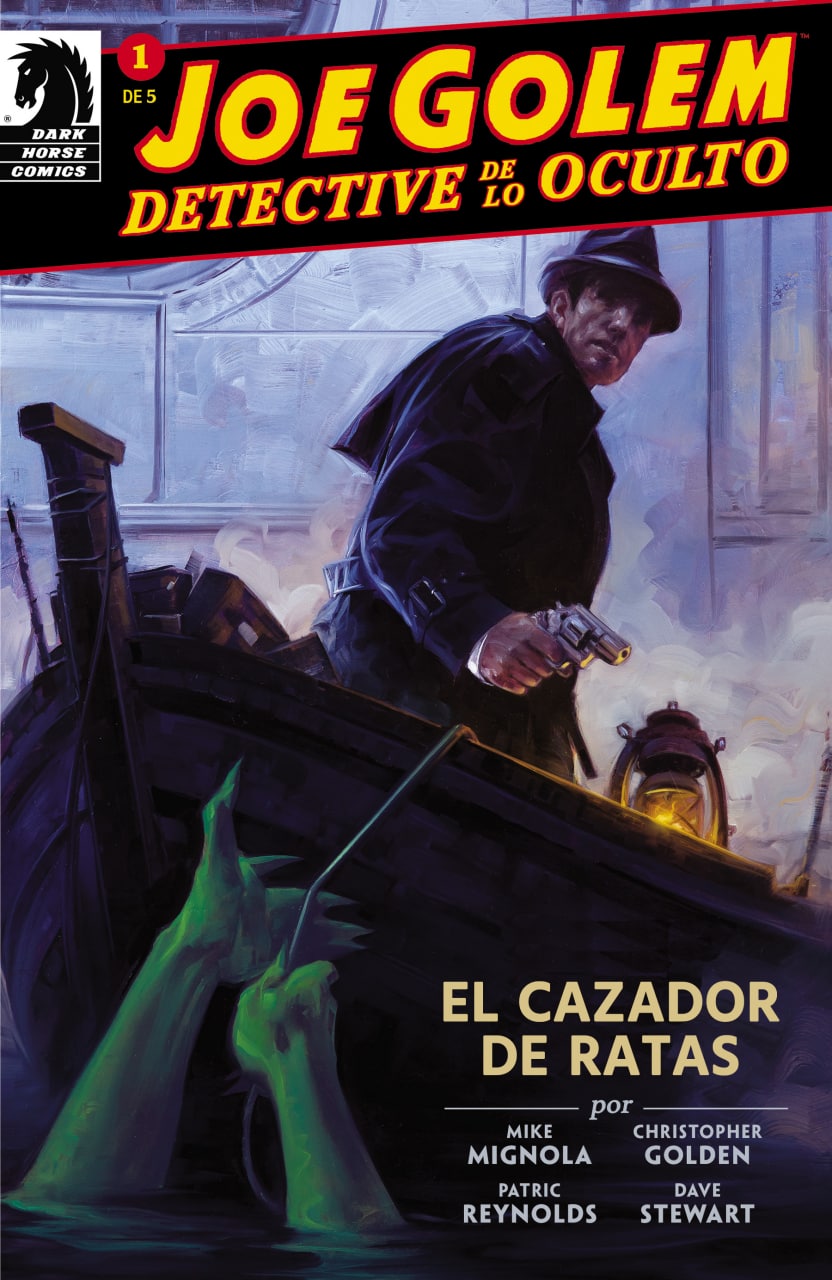 Portada ampliada de Joe Golem Detective de lo Oculto