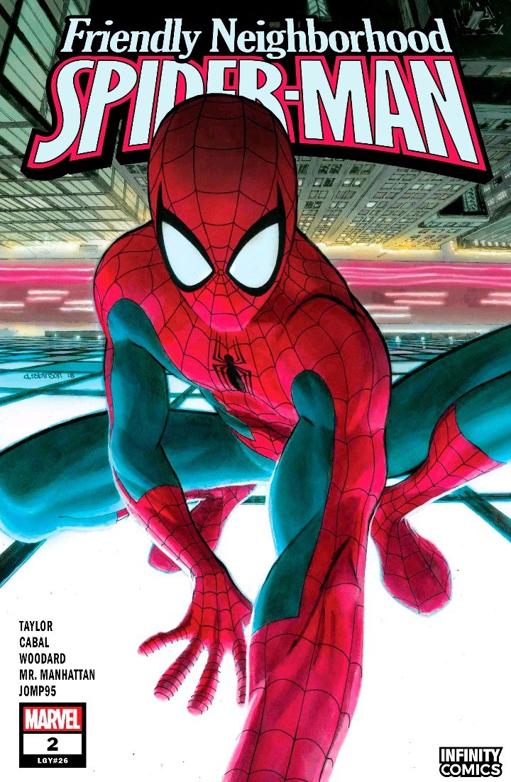 Portada ampliada de Friendly Neighborhood SPIDER-MAN