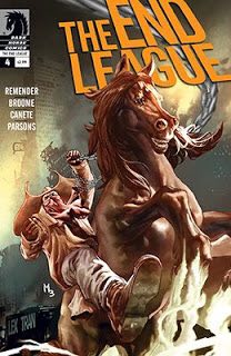 Portada ampliada de THE END LEAGUE