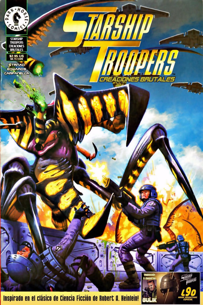 Portada ampliada de STARSHIP TROOPERS