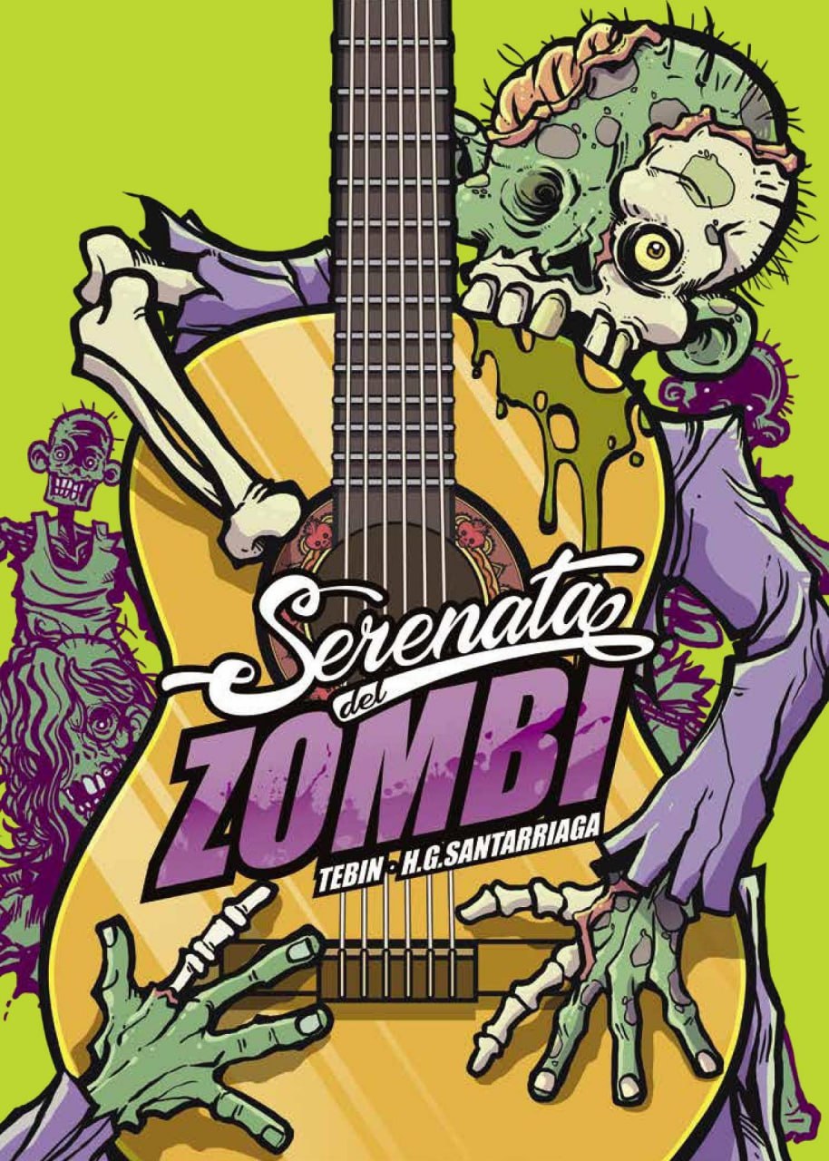 Portada ampliada de Serenatas de Zombi