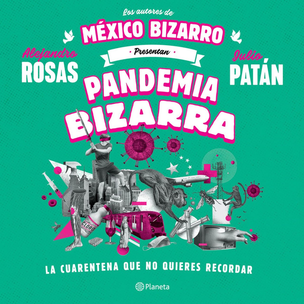 Portada ampliada de PANDEMIA BIZARRA