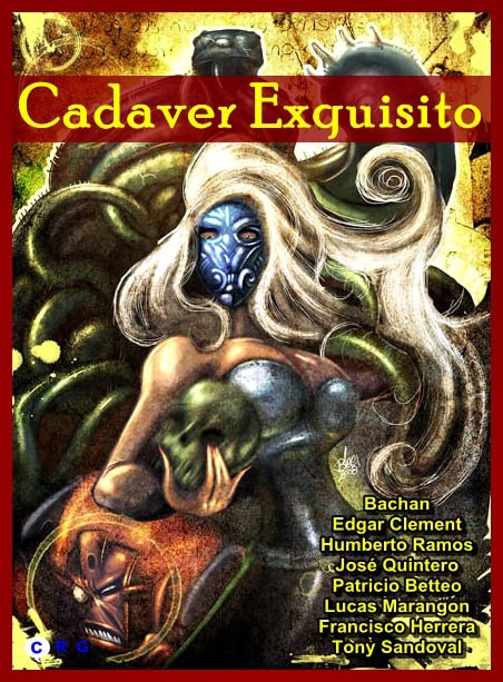 Portada ampliada de Cadáver Exquisito