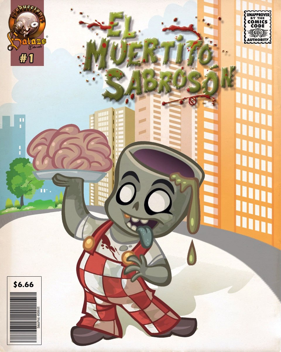 Portada ampliada de El Muertito Sabrosón