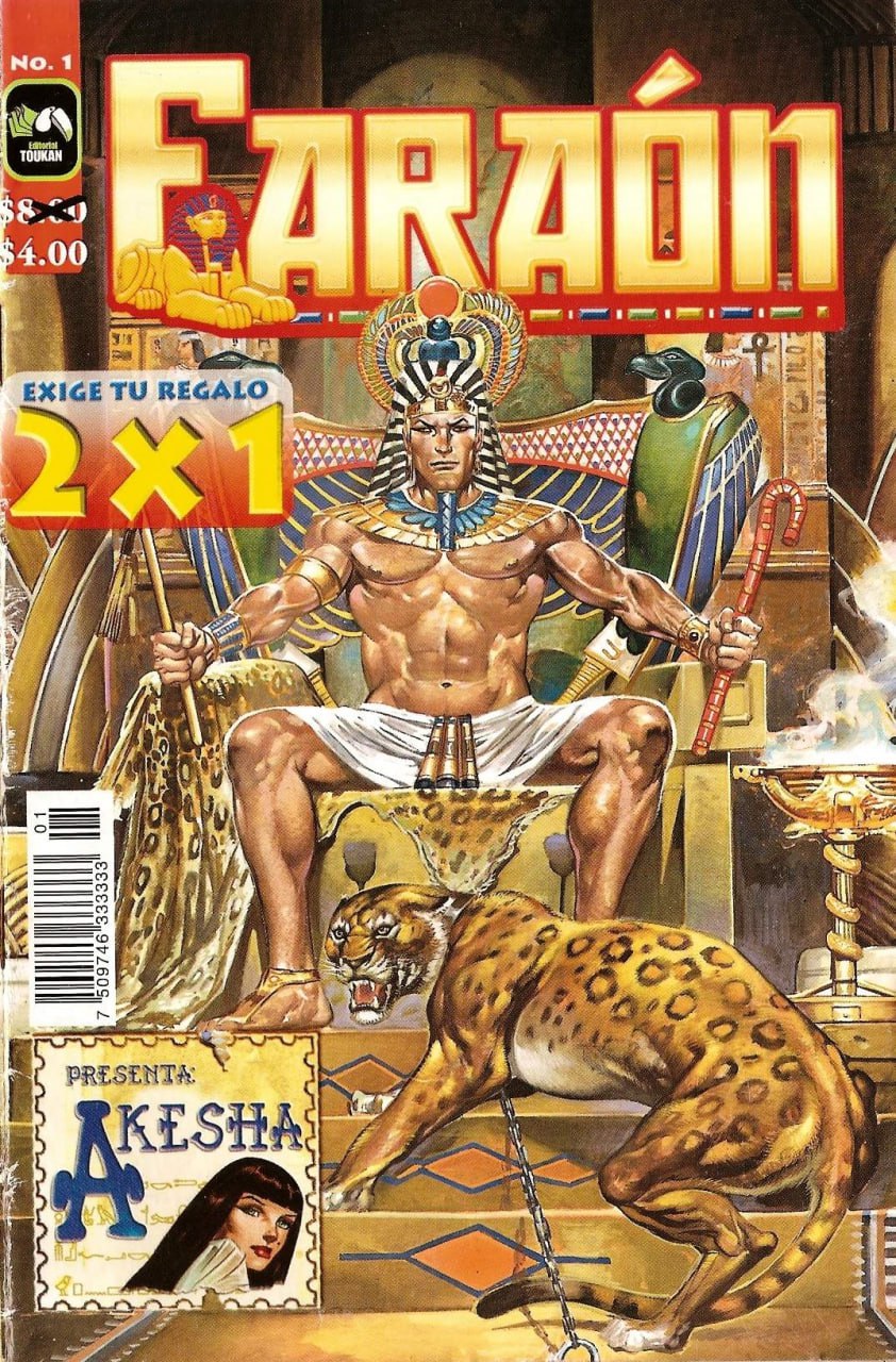 Portada ampliada de Faraón