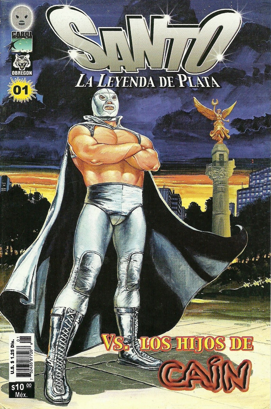 Portada ampliada de SANTO LA LEYENDA DE PLATA