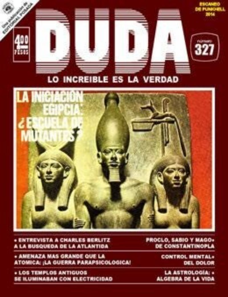 Portada ampliada de DUDA