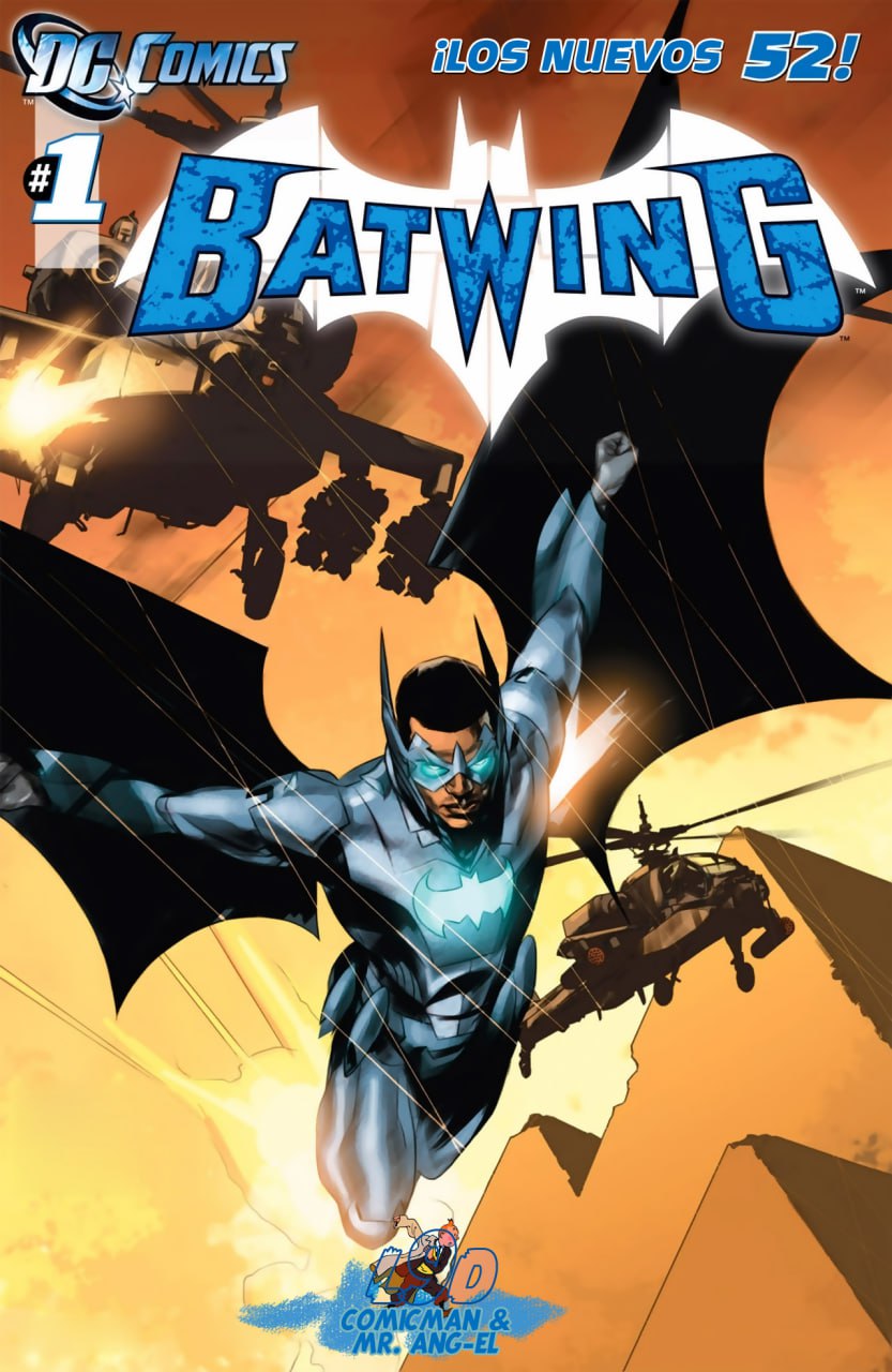 Portada ampliada de BATWING