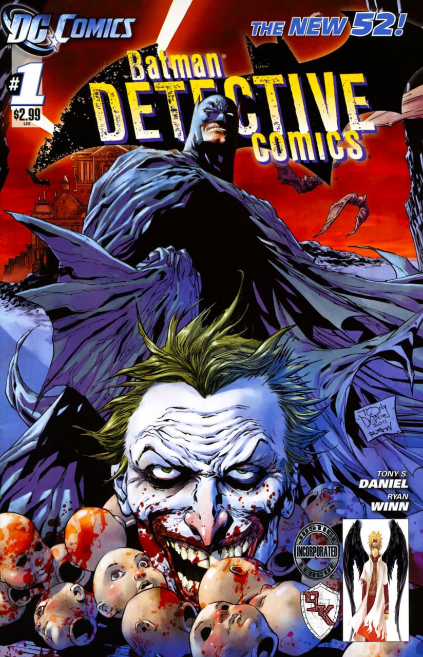 Portada ampliada de Batman Detective Comics