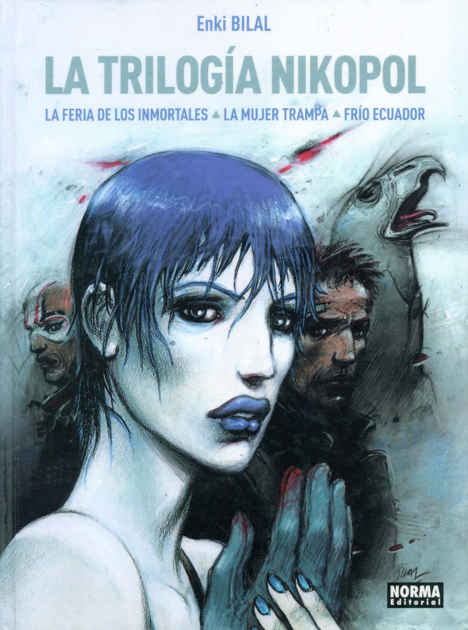Portada ampliada de LA TRILOGÍA NIKOPOL