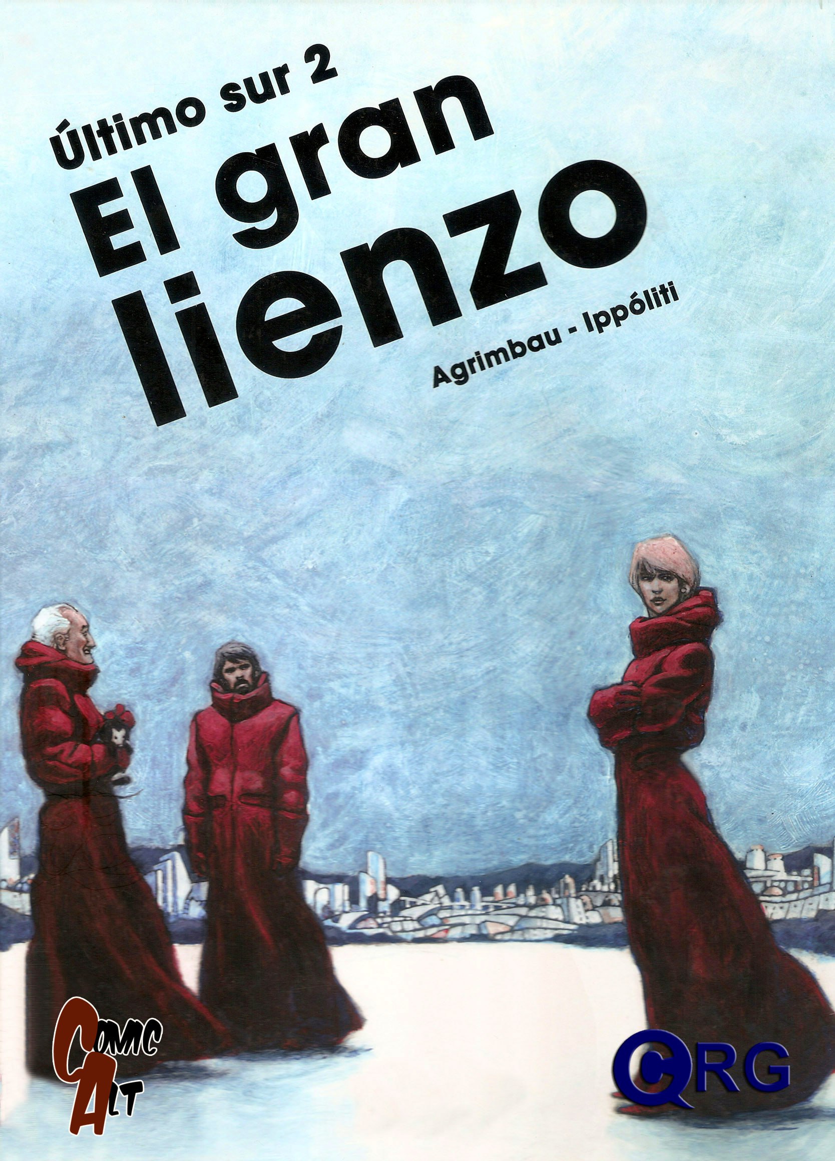 Portada ampliada de El gran lienzo