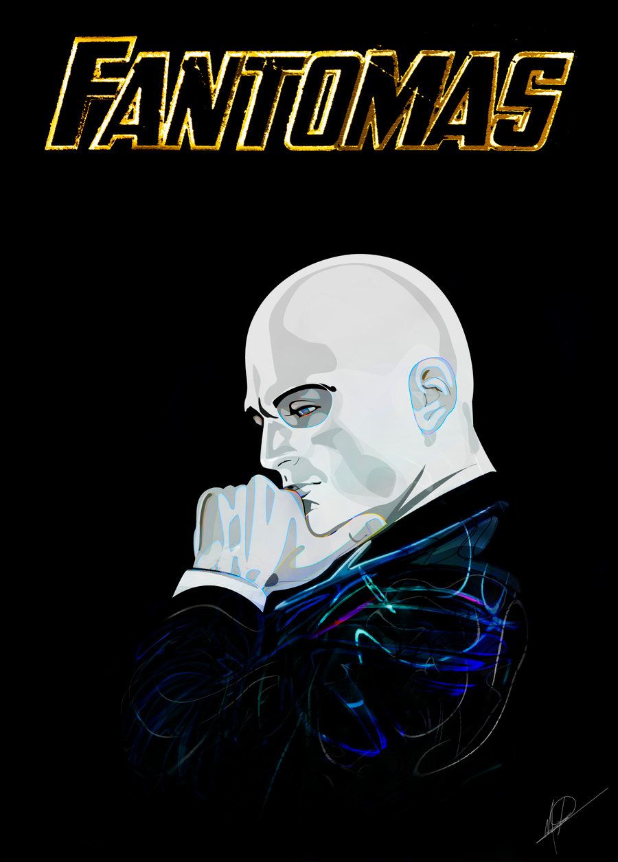 Portada ampliada de FANTOMAS