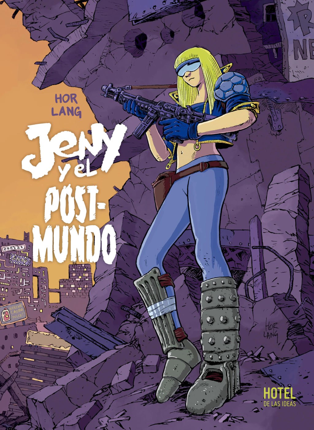 Portada ampliada de Jeny y el Post-Mundo