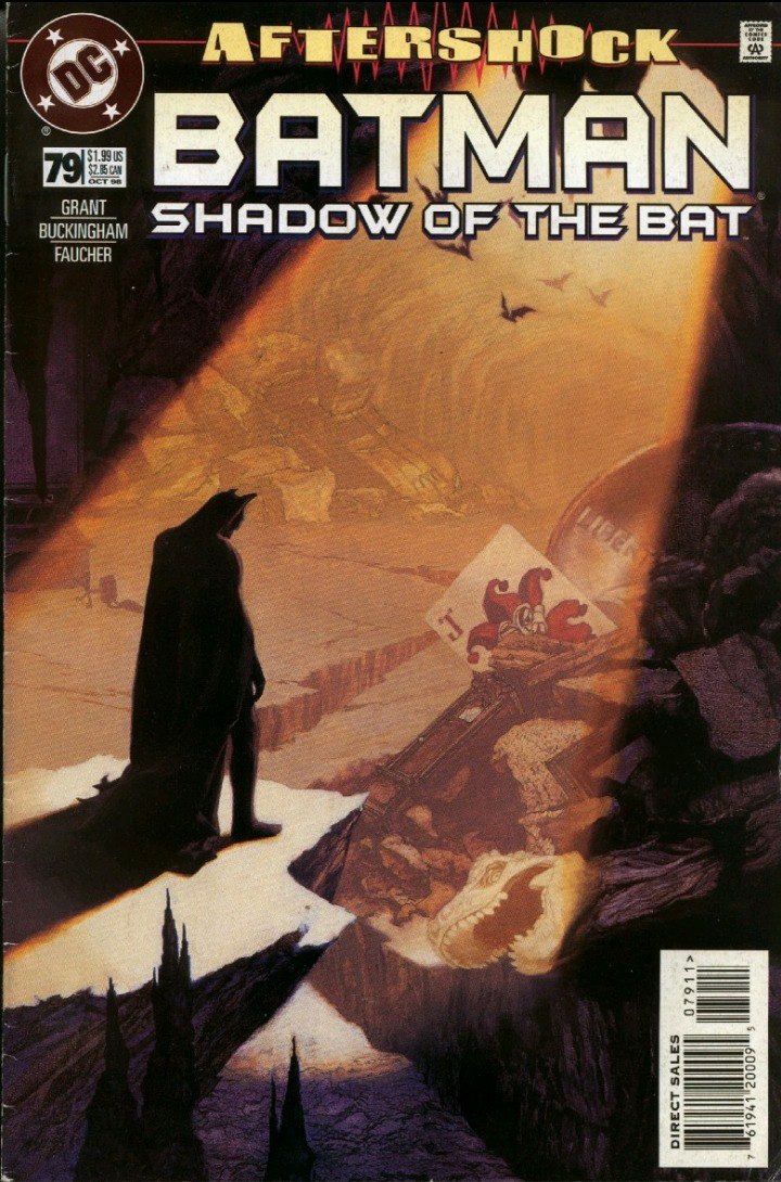 Portada ampliada de Batman Shadow of the Bat