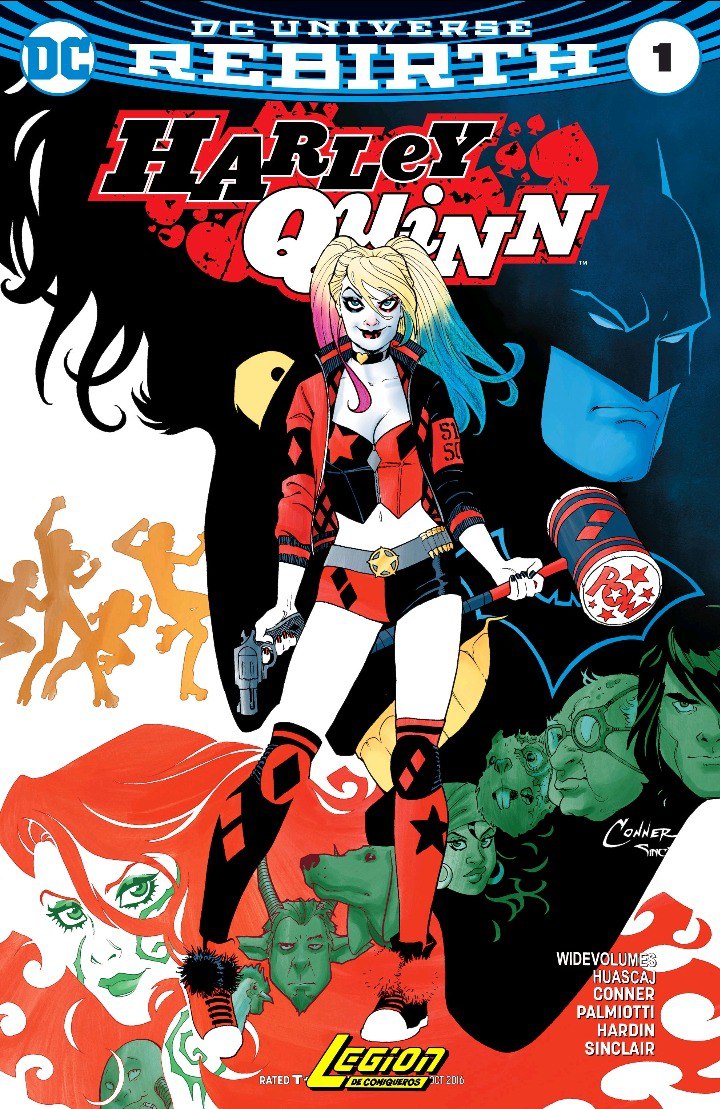 Portada ampliada de HARLEY QUINN