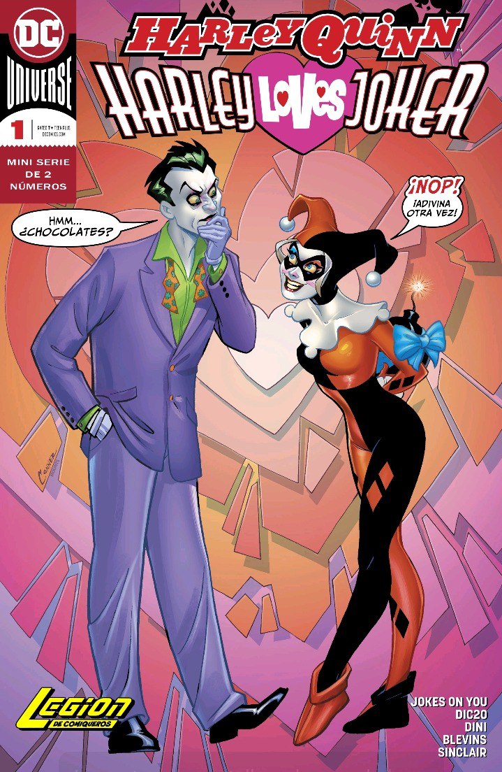Portada ampliada de HARLEY QUINN HARLEY LOVES JOKER
