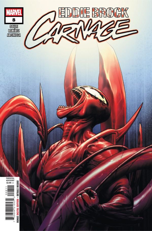 Portada ampliada de EDDIE BROCK CARNAGE