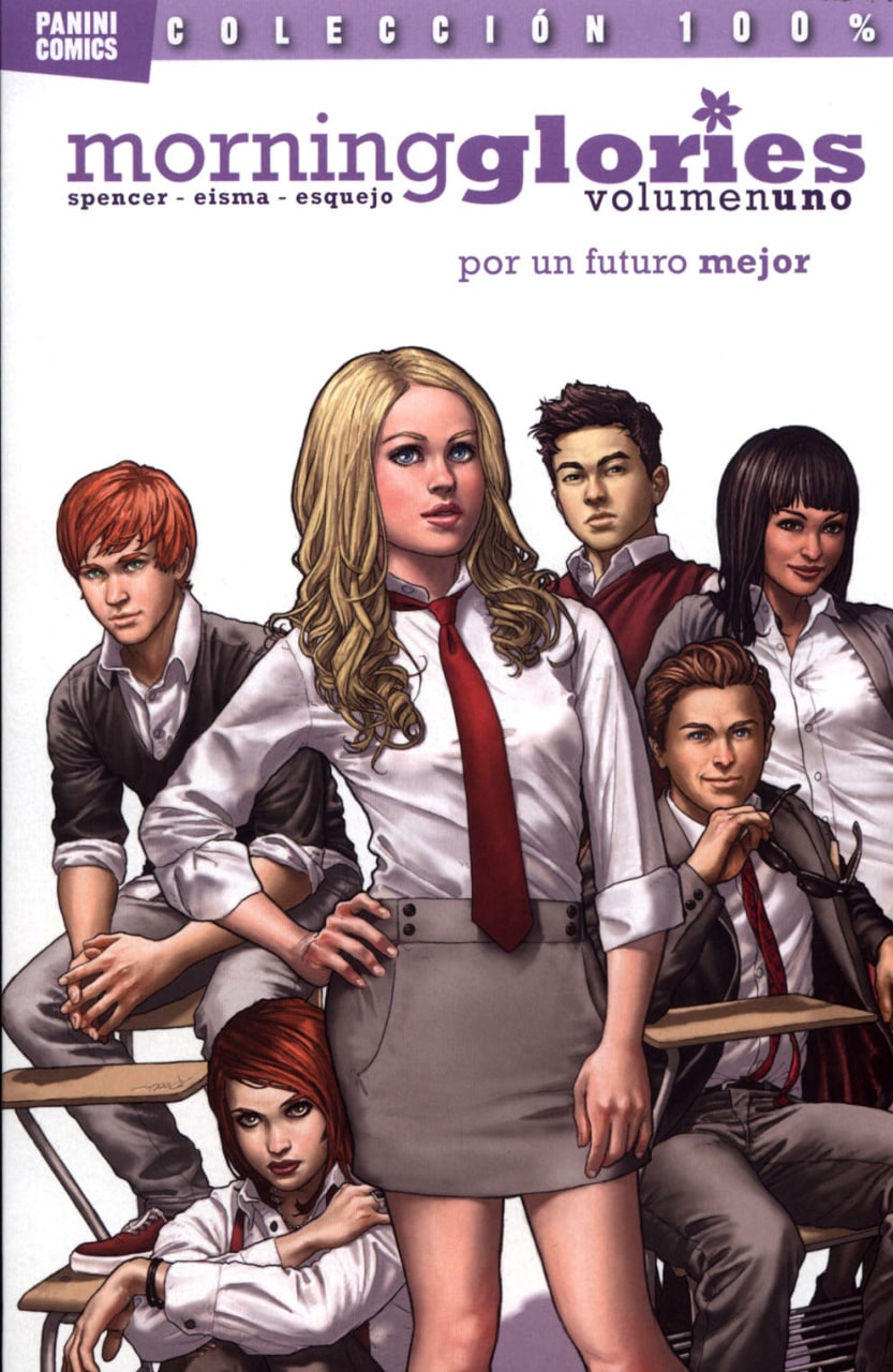 Portada ampliada de morningglories volumenuno