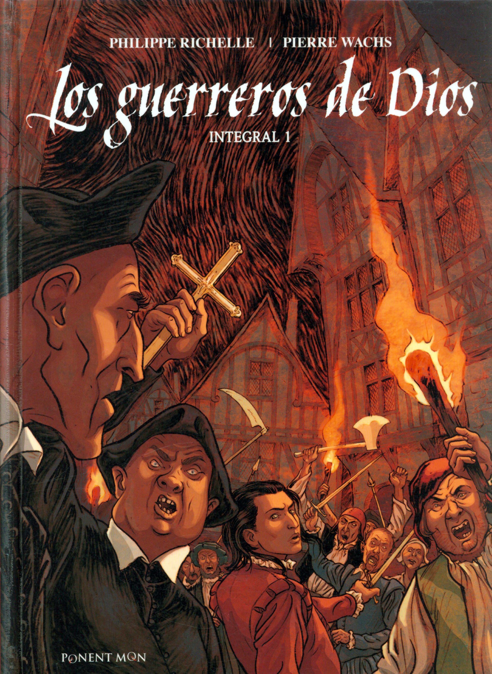Portada ampliada de Los guerreros de Dios