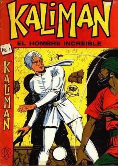 Portada ampliada de KALIMAN EL HOMBRE INCREIBLE