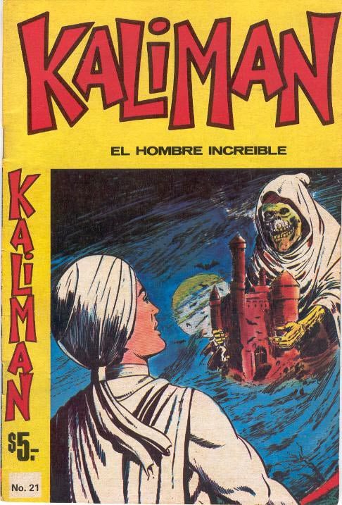 Portada ampliada de KALIMAN EL HOMBRE INCREIBLE