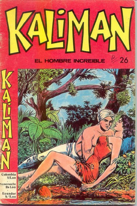 Portada ampliada de KALIMAN