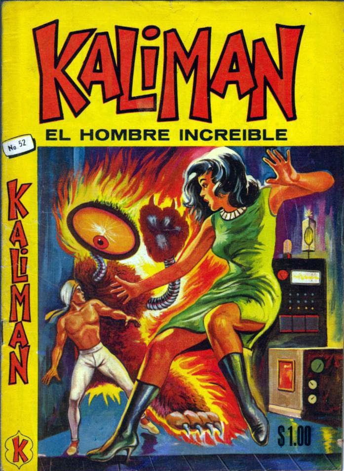 Portada ampliada de KALIMAN EL HOMBRE INCREIBLE