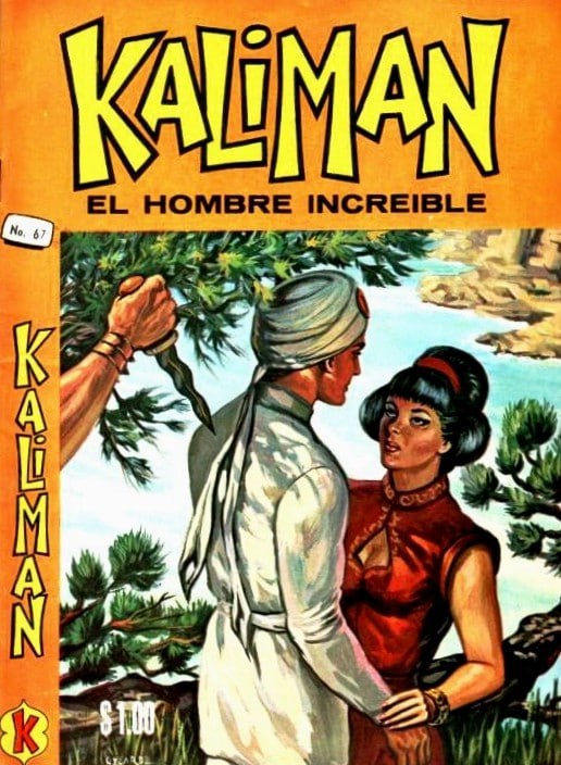 Portada ampliada de KALIMAN EL HOMBRE INCREIBLE