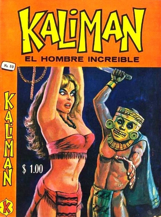 Portada ampliada de KALIMAN EL HOMBRE INCREIBLE