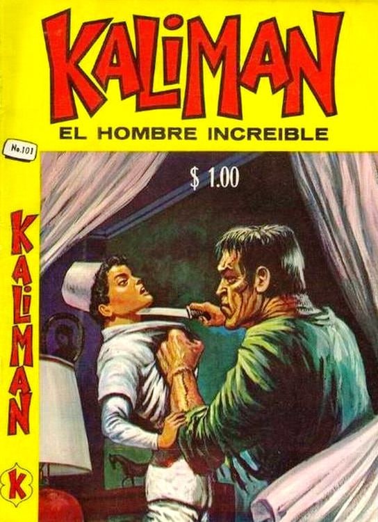 Portada ampliada de KALIMAN EL HOMBRE INCREIBLE