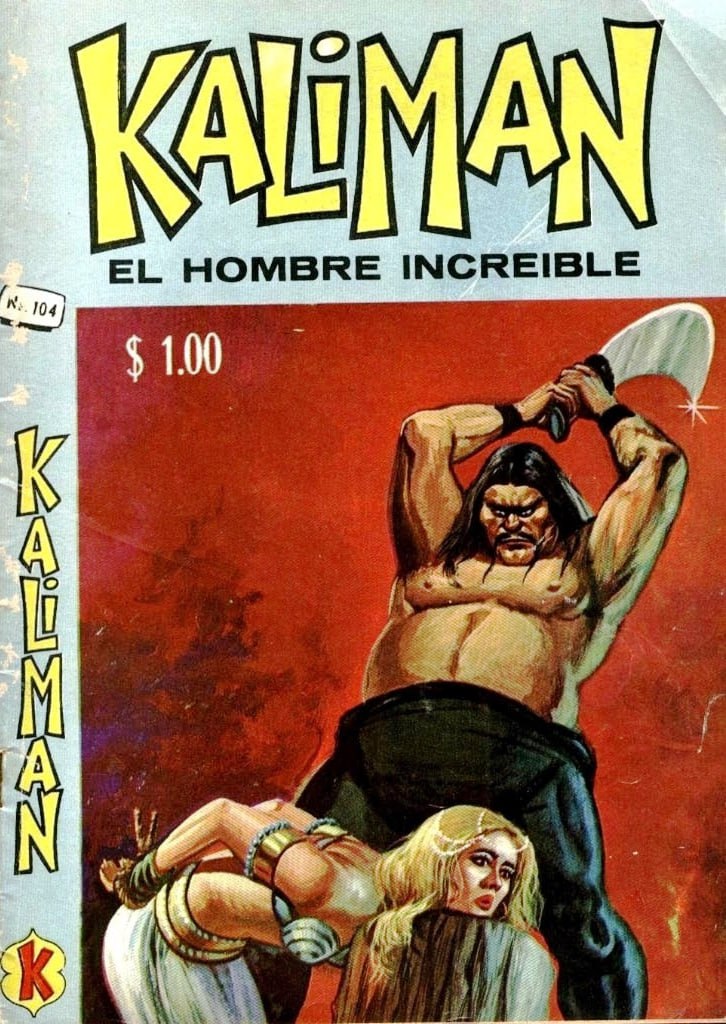 Portada ampliada de KALIMAN EL HOMBRE INCREIBLE
