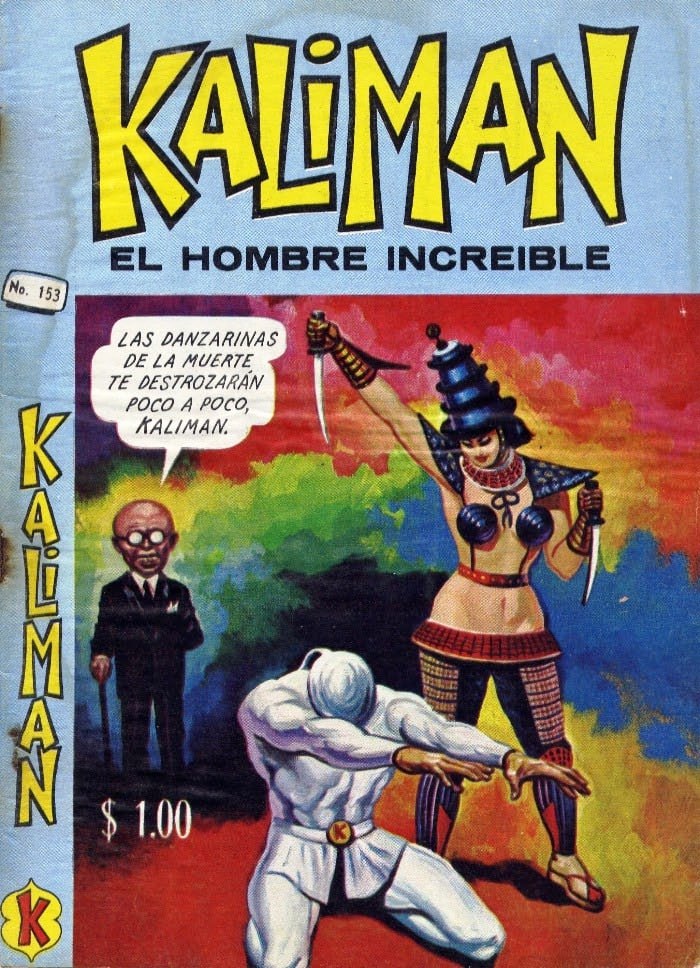 Portada ampliada de KALIMAN EL HOMBRE INCREIBLE