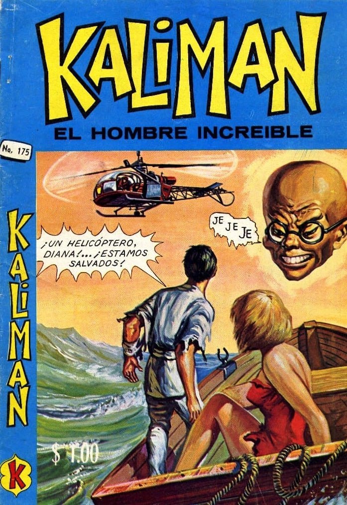 Portada ampliada de KALIMAN EL HOMBRE INCREIBLE