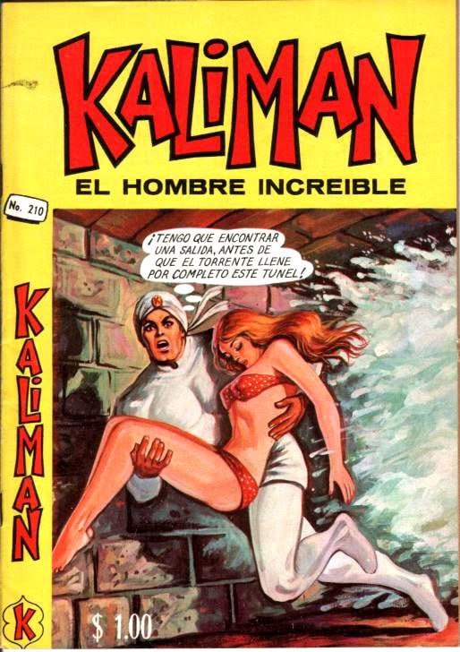 Portada ampliada de KALiMAN EL HOMBRE INCREIBLE