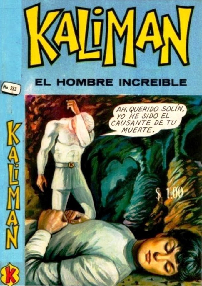 Portada ampliada de KALiMAN EL HOMBRE INCREIBLE