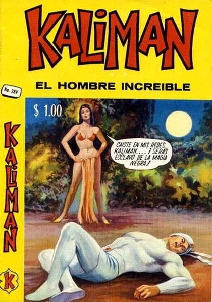 Portada ampliada de KALIMAN EL HOMBRE INCREIBLE