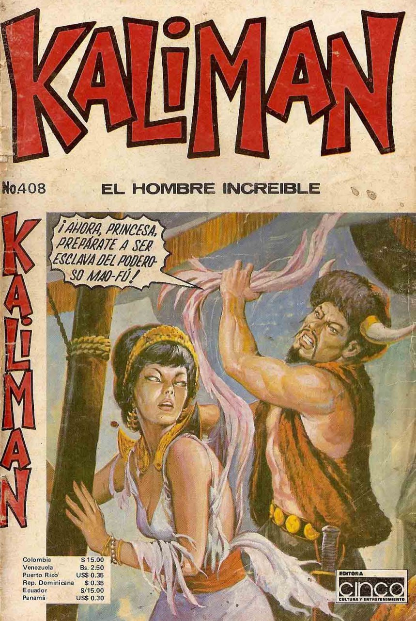 Portada ampliada de KALIMAN
