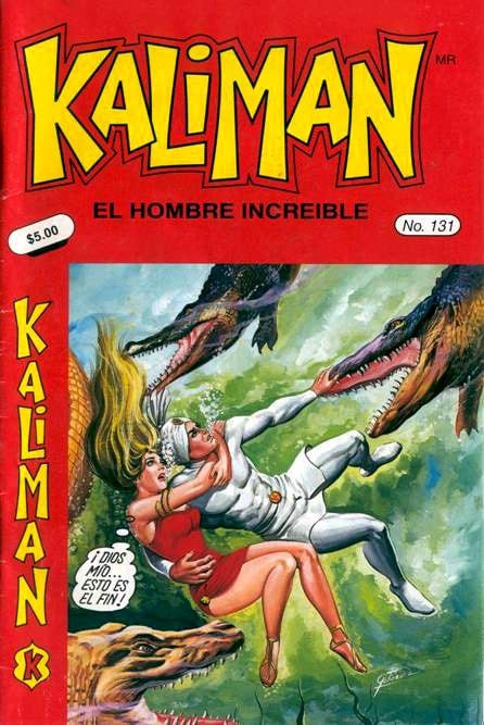 Portada ampliada de KALiMAN EL HOMBRE INCREIBLE