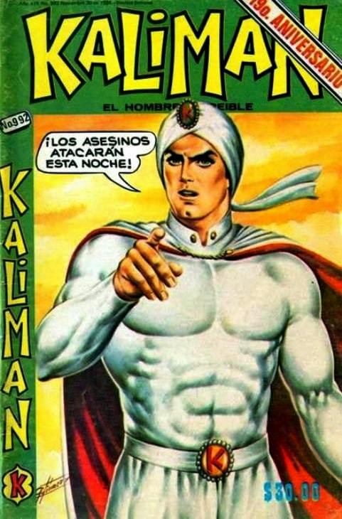 Portada ampliada de KALIMAN