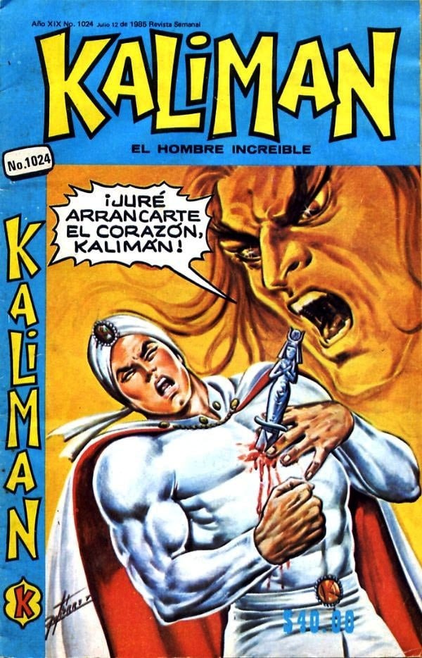 Portada ampliada de KALIMAN