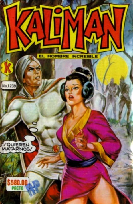 Portada ampliada de KALIMAN EL HOMBRE INCREIBLE