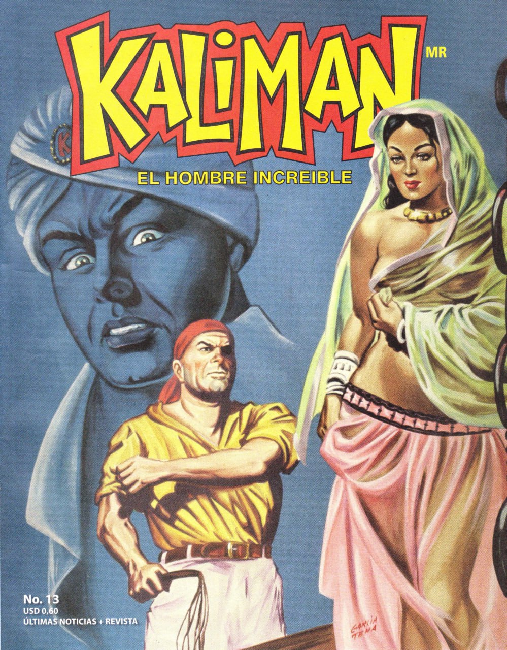 Portada ampliada de KALIMAN EL HOMBRE INCREDIBLE