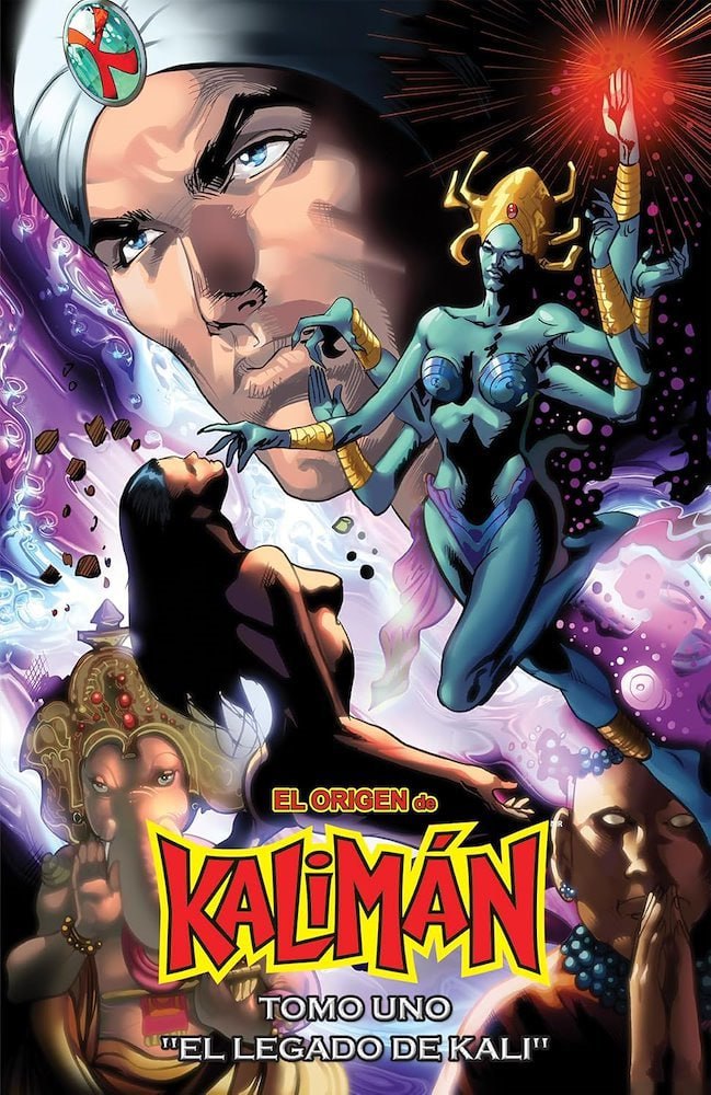 Portada ampliada de El Origen Kaliman Tomo Uno "El Legado de Kali"
