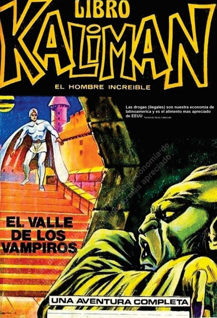 Portada ampliada de LIBRO KALIMAN EL HOMBRE INCREIBLE