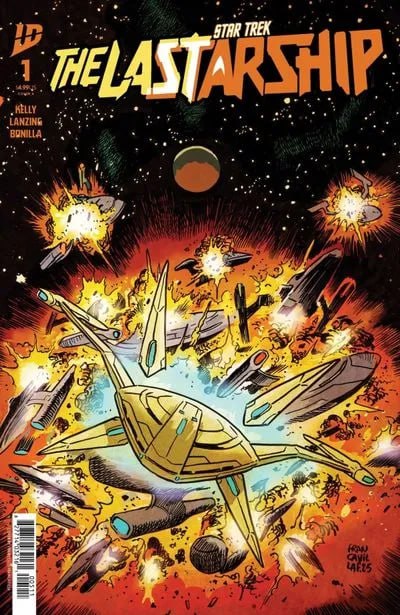 Portada ampliada de Star Trek: The Last Starship